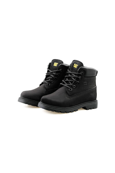 Caterpillar Bruiser 2.0 Çocuk Günlük Bot 015F101087-BLACK-NUBUK Siyah