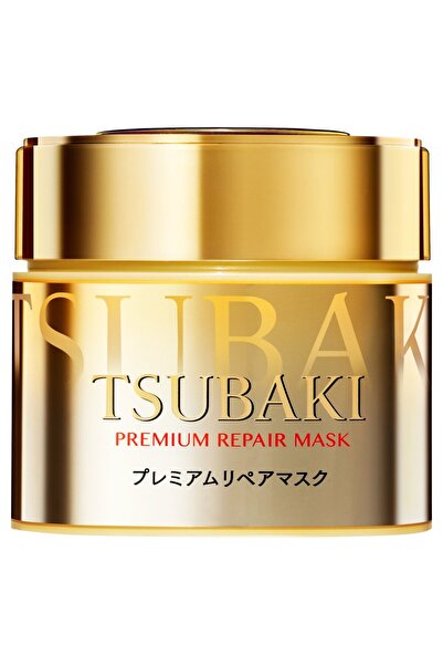 TSUBAKI Shiseido Tshubaki Premium Repair Hair Mask - 2017 (Green Tea Set), 18...