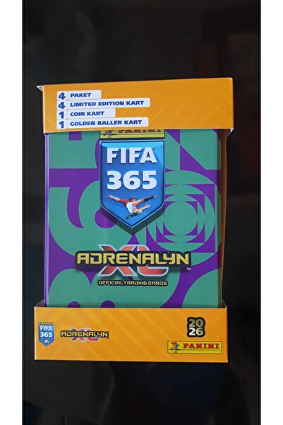 Panini Fifa 365 Adrenalyn 2026 Tin Box