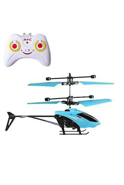 dalimag Elicopter de jucărie, 2 canale, control infraroșu, albastru/roșu/galb...