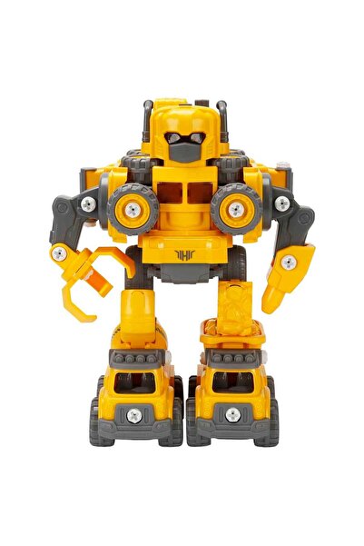 Zapp Toys 5in1 Sesli ve Işıklı Sök Tak Robot - Sarı
