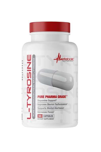 Metabolic Nutrition 90 كبسولة نباتية من إل-تيروسين