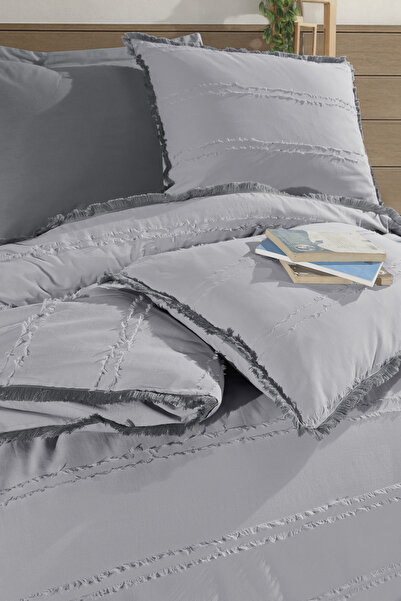 Nordqueen 100% Cotton Double Tasseled Duvet Cover Set Bonami