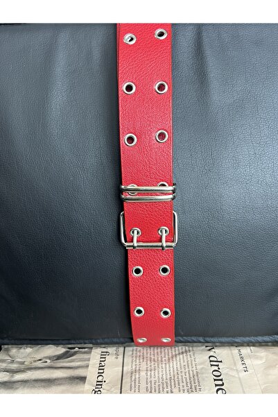 Zoula Curea cu cataramă pătrată cu detaliu cu ochiuri pentru femei, centură p...