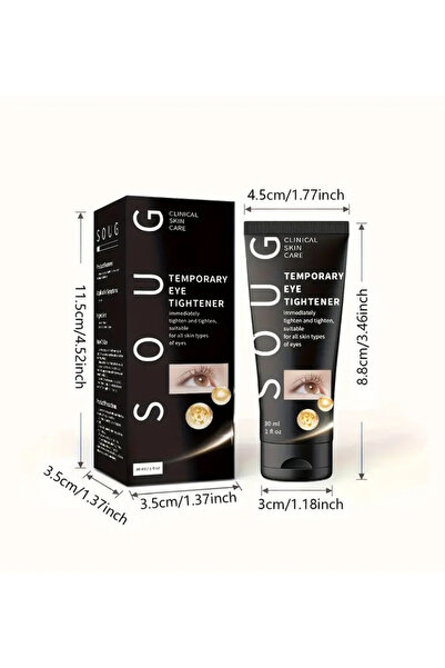 SOUG Temporary Eye Tightener Cream – Instant Wrinkle Smoothing & Lifting Formula
