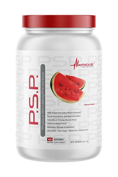 Metabolic Nutrition مكمل غذائي P.S.P Physique Stimulating Pre Workout 672g - ...