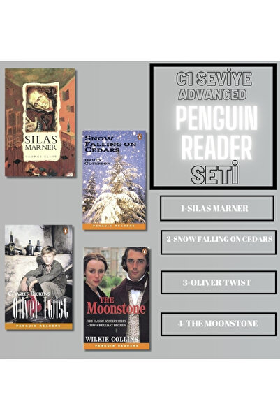 Penguin Books C1 ADVANCED Seviye Ingilizce Hikaye Seti (4 KİTAP)