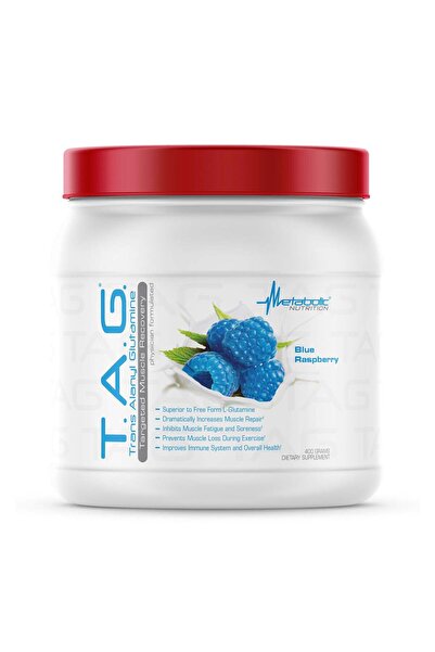 Metabolic Nutrition T.A.G. ترانس ألانيل جلوتامين ٤٠٠ غرام - توت أزرق