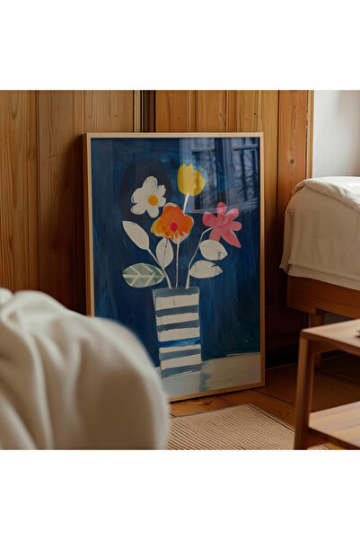 Tuba Decor Tablo dintr-o singură bucată cu rame din lemn pentru sufragerie, sufragerie, bucătărie