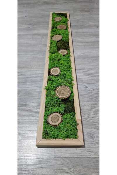 Narium Ramă decorativă din mușchi stabilizat 100×15 cm