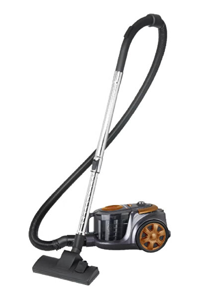 rebune مكنسة كهربائية بدون كيس، شفط قوي، 3 لتر، 2000 واط RE-9-031 ذهبي