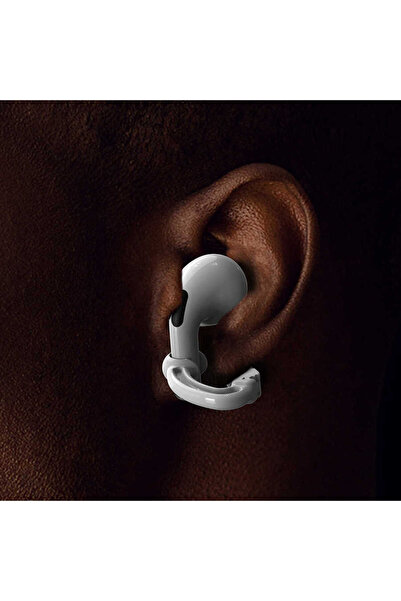 BUTAM BİLİŞİM AirPods Zore Earhook Earphone Holder Bracket - Pink Dark