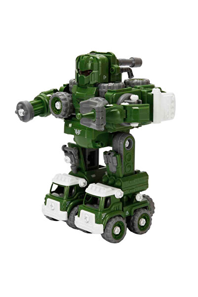 Zapp Toys 5in1 Sesli ve Işıklı Sök Tak Robot - Yeşil