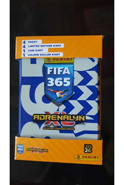 Panini Fifa 365 Adrenalyn 2026 Tin Box