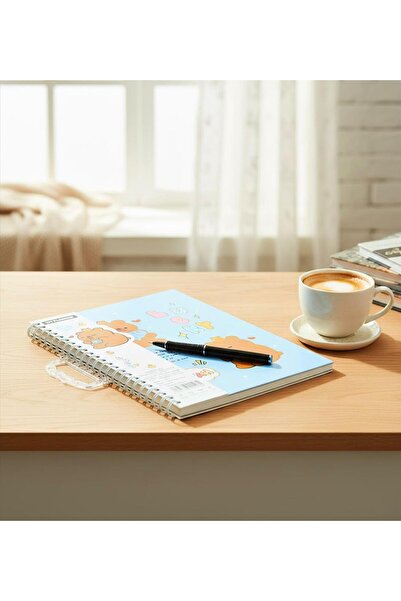 Gift Moda Capybara A4 Sketchbook – 45 Sheets / 250 Gr / Spiral Binding