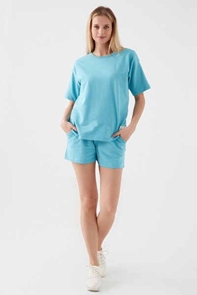 Rolypoly Future Begins With Us Kadın Şort Takım-Cam Göbeği