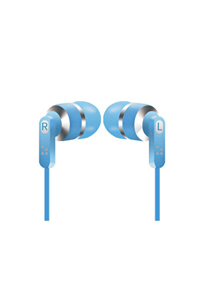 Techaks Zore ER02 3.5mm Kulaklık - Mavi