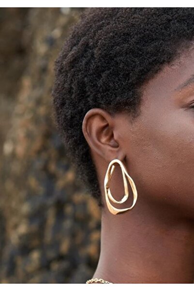 Inovius Cercei aurii design atipic