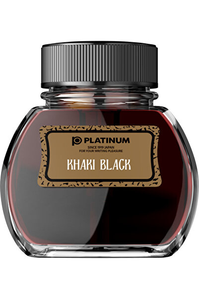Platinum Calimara cerneala 60 ml Classic Ink Khaki Black