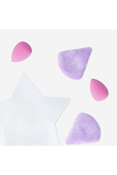 Flying Tiger Copenhagen Yıldız Şeklinde Kutuda 8'li Makyaj Süngeri ve Ped Seti