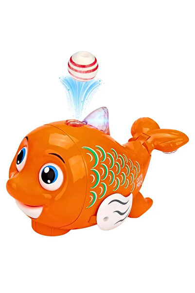 JML Jucărie Pește Dansator, 20x12cm, 2 Mingi Plutitoare, 3cm, Muzica