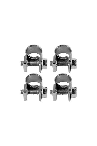 Vorel Set 4 cleme zincate cu surub 10-12/9mm 73781