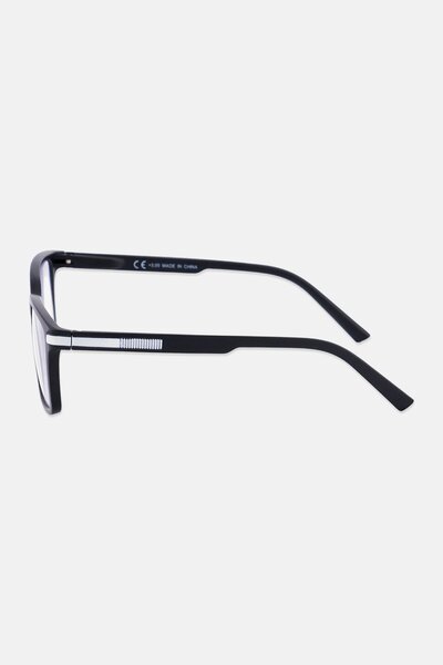 A & A Glasses Men WR-S6920S Rectangular Reading Glasses, Black