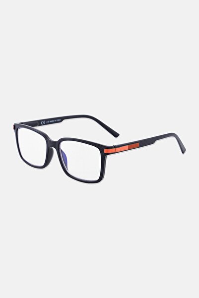 A & A Glasses Men WR-S6920S Rectangular Reading Glasses, Black