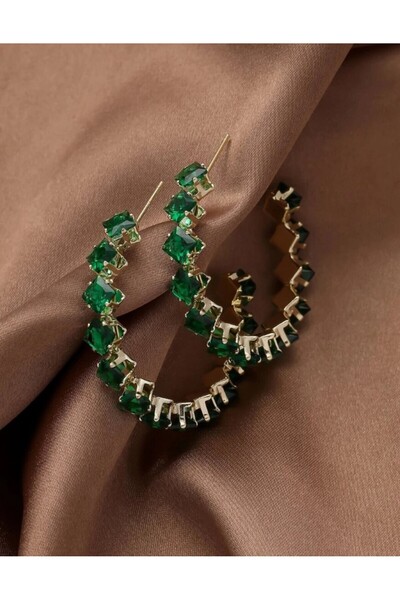 Inovius Cercei Rotunzi Verde Smarald