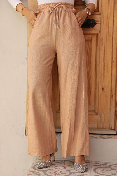 N.S NEVA STYLE Glitter Camel Hijab Pants 18193C