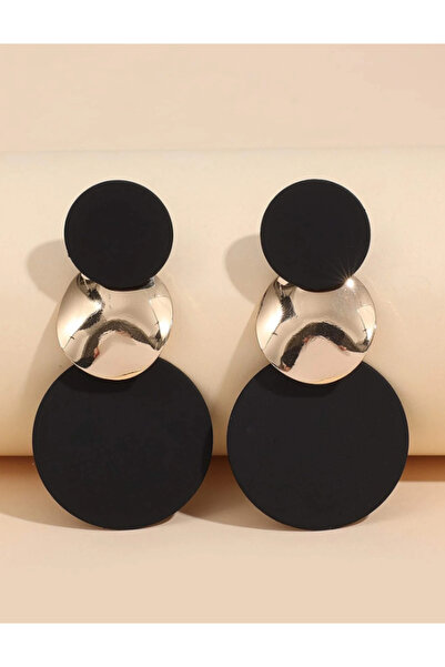 Inovius Cercei Lungi Negri cu Auriu - 44429