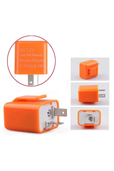 EVO MOTORS Releu Semnalizare Led 2 PINI Moto Atv Quad