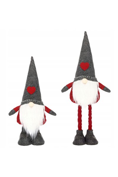 SERSIMO Christmas figurine, Elf, telescopic legs, extendable height 52-67cm