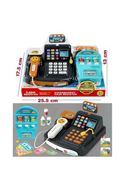 Toybox لعبة تسجيل نقدي إلكترونية للأطفال - لعبة صغيرة للأطفال