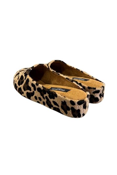 Pierre Cardin Παντόφλες Leopard για εσωτερικούς χώρους Χειμερινές παντόφλες χαλί