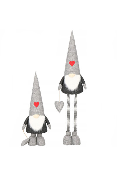 SERSIMO Figurină de Crăciun, Elf, picioare telescopice, înălțime extensibilă ...