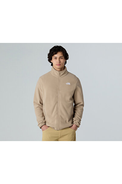 THE NORTH FACE Πολύχρωμο χειμερινό φλις φούτερ με φερμουάρ πλήρης μήκος, κατάλληλο για καθημερινή χρήση