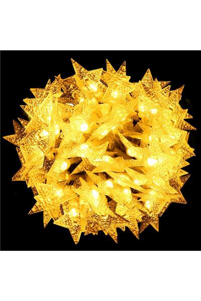 SERSIMO (DL) Градинска лампа тип „звезда“, 5 метра, 50 светодиода, захранвана...