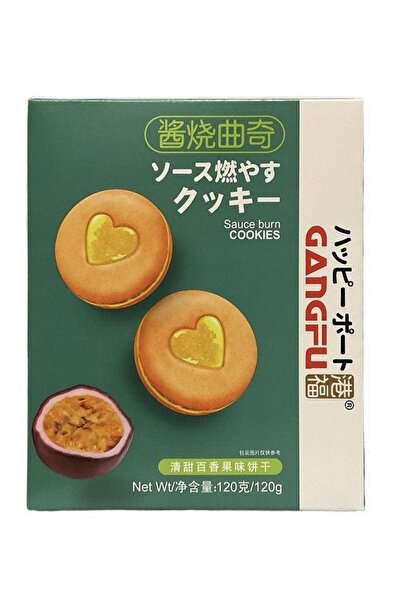 Gangfu كوكيز محمص بصلصة ماتشا 120 غ × 24