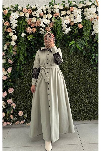 Atika Moda سر الأناقة |   فستان طويل من قماش السمك لشتاء 2025-2026
