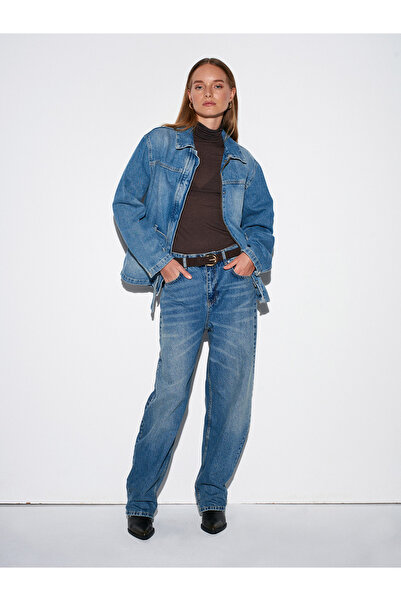 Dilvin 72070 100% Cotton Baggy Jean-Blue