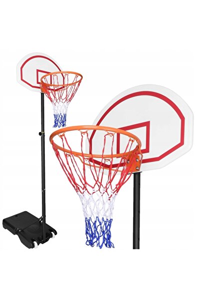 Other Suport pentru coș de baschet reglabil pe roți, mobil, 205 cm