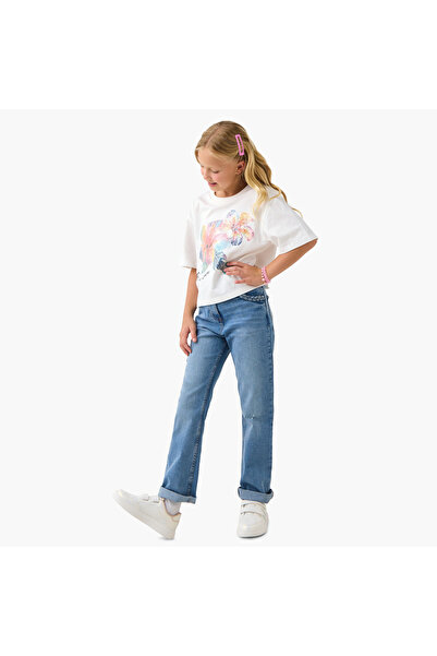 Lee Cooper Girls' Regular Fit Jeans