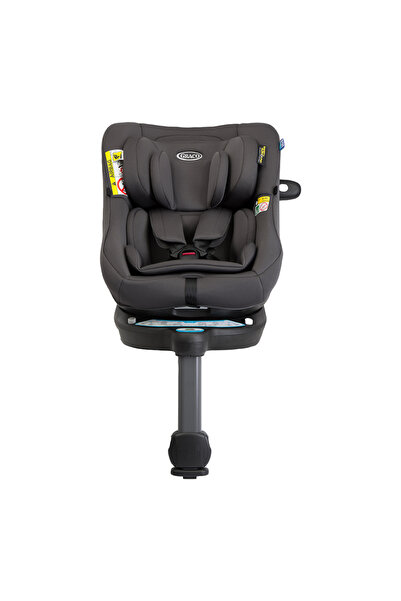 Graco Turn2Me 360° DLX Iron car seat, 40-105 cm, R129 certified and ADAC tested