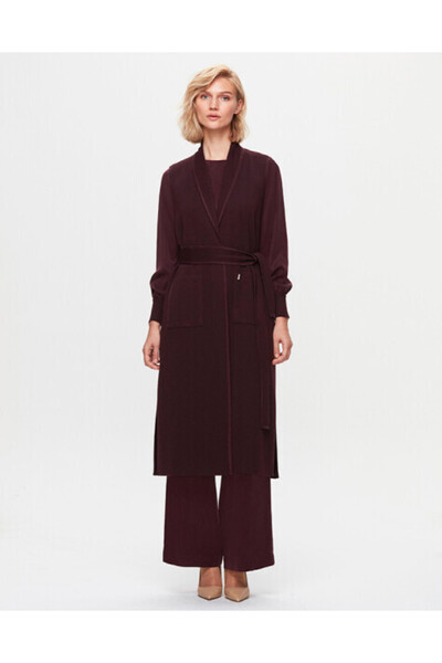 MISS DALIDA T25K-1006 Biye Detaylı Triko Yelek BLACK