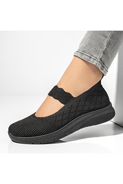BMoD Women's black chunky-soled espadrilles MOD13180