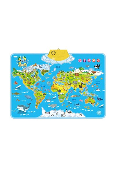 ZL Teknoloji Harta Vorbitoare in Limba Engleza - Animalele Lumii
