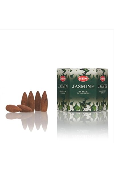 Hem Backflow Scented Cones Set - 40 Pieces - Jasmine