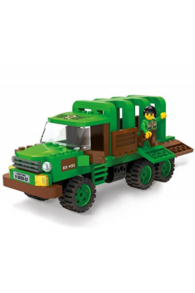 Blocki My Army, Military Truck In The Jungle, 210 Pieces