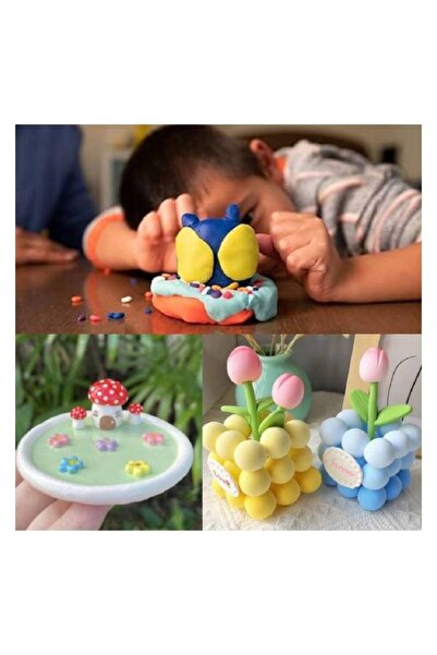 REZZOSS 36 Color Non-Toxic Air Dry Clay Set for Kids – Soft, Lightweight Magic Clay for Creative DIY crafts